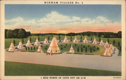 Wigwam Village No. 2 Postcard