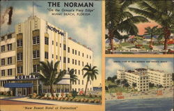 The Norman on the Ocean, New Resort Hotel Postcard