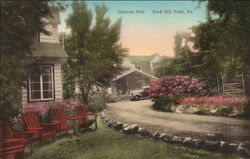 Griscom Hall Buck Hill Falls, PA Postcard Postcard