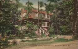 Hemlock Lodge, Griscom Hall Buck Hill Falls, PA Postcard Postcard