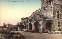 Entrance Drive to the Inn Buck Hill Falls, PA Postcard Postcard