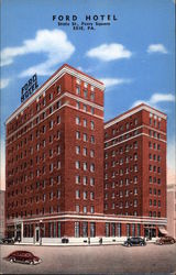 Ford Hotel Erie, PA Postcard Postcard