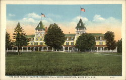 The Deer Park Hotel North Woodstock, NH Postcard Postcard