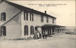 Chateu De Mores, De Mores State Historic Site Postcard