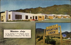 Mountain Lodge Albuquerque, NM Postcard Postcard