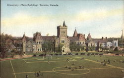 University - Main Building Postcard
