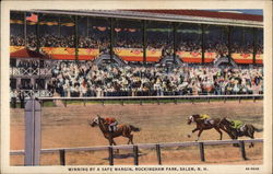 Winning by a Safe Margin, Rockingham Park Postcard
