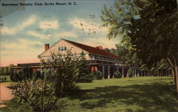 Benvenue Country Club Rocky Mount, NC Postcard Postcard