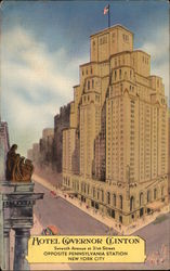 Hotel Governor Clinton Postcard
