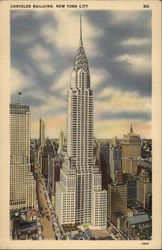 Chrysler Building Postcard