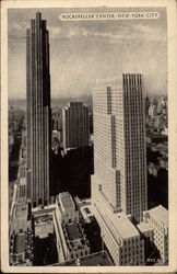 Rockefeller Center Postcard