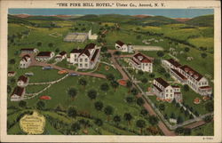 The Pine Hill Hotel Postcard