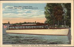 "Uncle Sam" Alexandria Bay, NY Postcard Postcard