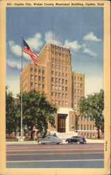 Weber County Municipal Building Postcard