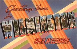 Greetings from Wilmington Delaware Postcard Postcard