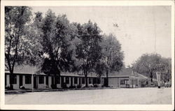 Yeary's Tourist Court Service Station & Cafe Postcard