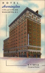 Hotel Harrington Postcard
