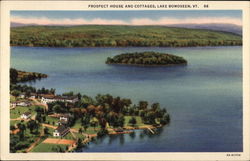 Prospect House and Cottages Postcard