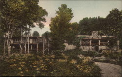 Long Trail Lodge Rutland, VT Postcard Postcard