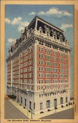 The Belvedere Hotel Postcard