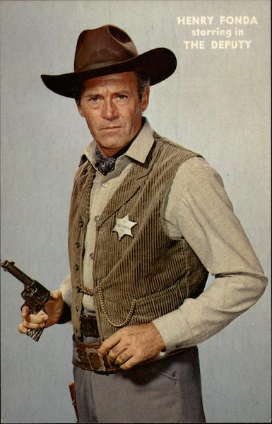 Henry Fonda Starring in The Deputy Actors
