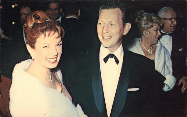 Donald O'Connor Arrives at the Glamorous Hollywood Premiere