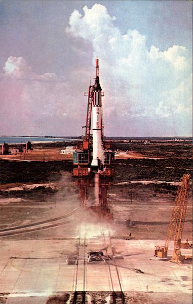 Launch of the Mercury Redstone Space & Rockets