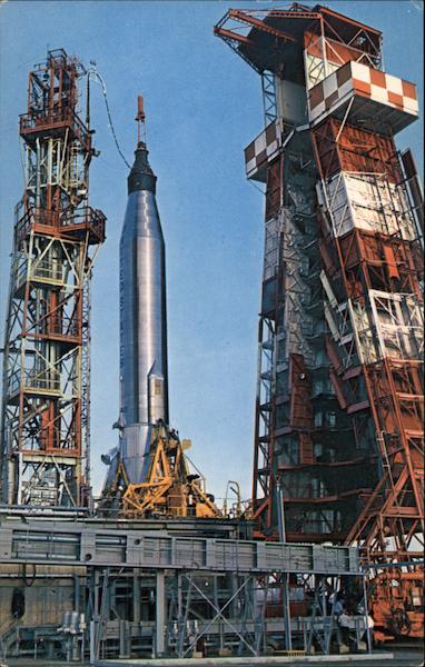 Mercury Atlas Vehicle MA-7 Space & Rockets