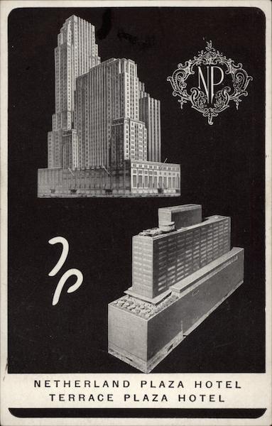 Netherland Plaza Hotel, Terrace Plaza Hotel Cincinnati Ohio