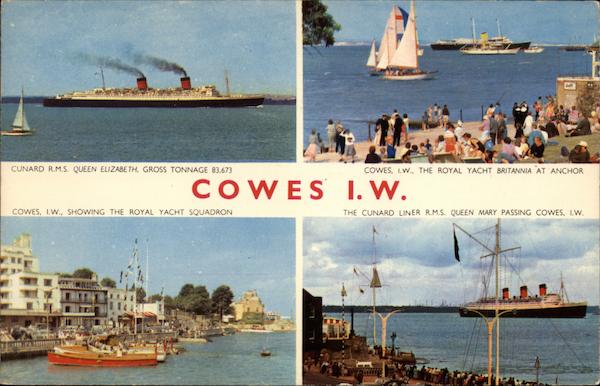 Cowes - Various Views Isle of Wight England, UK