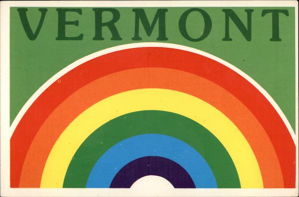 Universal Symbol of Peace: Rainbow Vermont