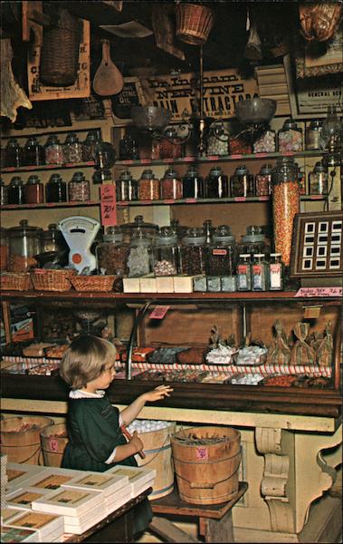 The Candy Counter of the Original Vermont Country Store Weston, VT