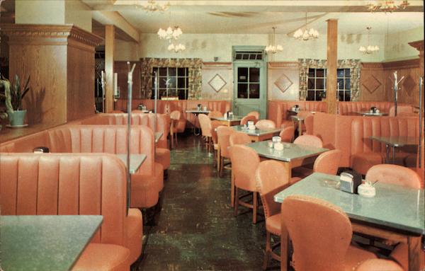 Dining Room of the Capitol Restaurant Williamsburg Virginia