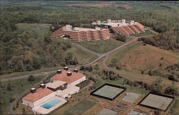 Aerial View of Xerox International Center Leesburg Virginia