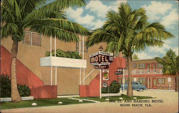 86th St. and Harding Motel Miami Beach Florida