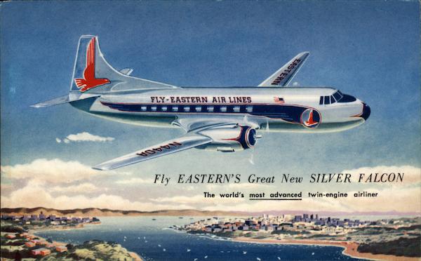 Eastern Air Lines Silver Falcon Aircraft