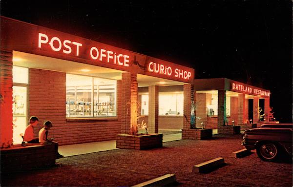 Post Office, Curio Shop & Dateland Restaurant Arizona