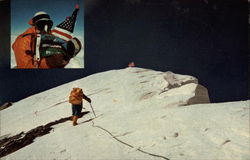 American's Conquer 29,028 foot Everest Postcard