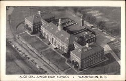 Alice Deal Junior High School Postcard