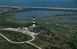 Bodie Island Lighthouse, The Outer Banks of North Carolina Cape Hatteras, NC Postcard Postcard