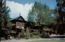 Main House, Sacks Lodge Postcard