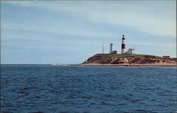 Montauk Point Lighthouse New York Postcard Postcard