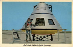 Full Scale Model of Apollo Spacecraft Postcard