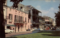 Vieux Carre Street Scene New Orleans, LA Postcard Postcard