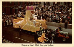"King for a Day", Mardi Gras Postcard