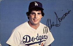 Mike Scioscia - Los Angeles Dodgers Baseball Postcard Postcard