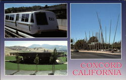 Various Views Concord, CA Postcard Postcard