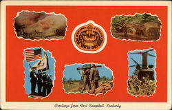 Fort Campbell Kentucky Postcard Postcard