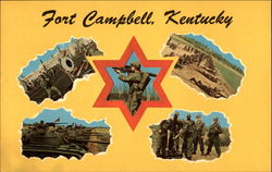 Training at Fort Campbell Kentucky Postcard Postcard