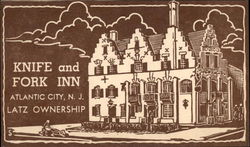 Knife and Fork Inn Postcard